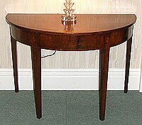 Pair console table
